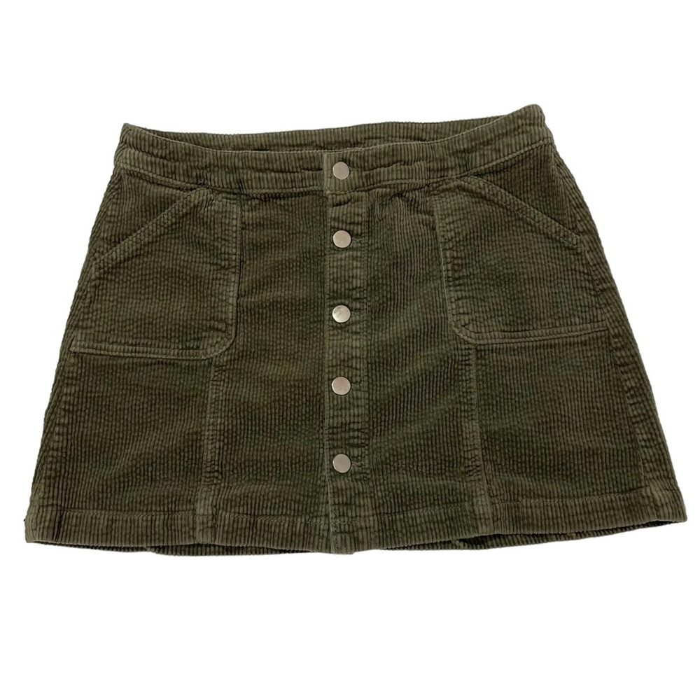 Wild Fable Corduroy Skirt NWT - Olive Green